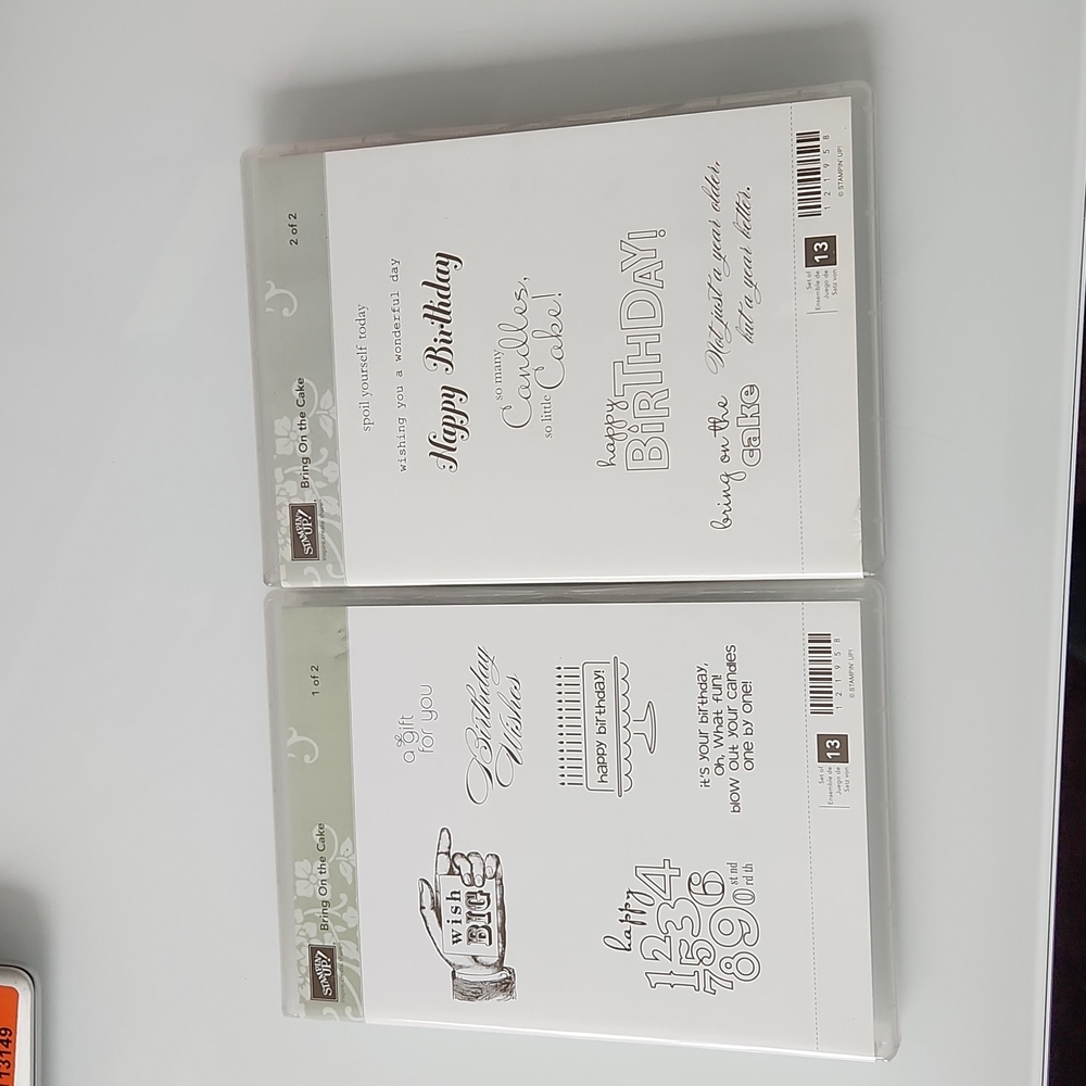 Bring on the Cake stamp set